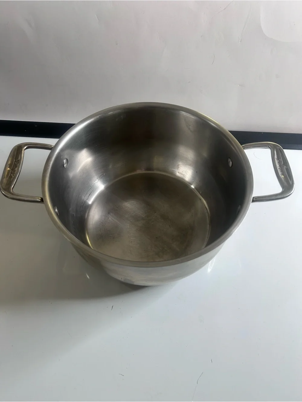 All-Clad Stock Pot Stainless Steel Induction 5.0QT/4.73L A4 743-4320 Only